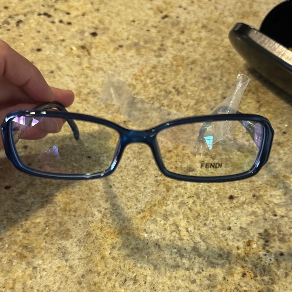 Fendi Navy Blue Eyeglasses - Picture 7 of 15